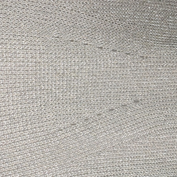 AVALIN* size XL sparkling fooler sweater 3/4 sleeve textured stitch front detail - Picture 8 of 9